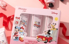 Подарочный набор кремов для рук с ароматом розы JMSolution Life Disney Fresh Rose Hand Cream Set