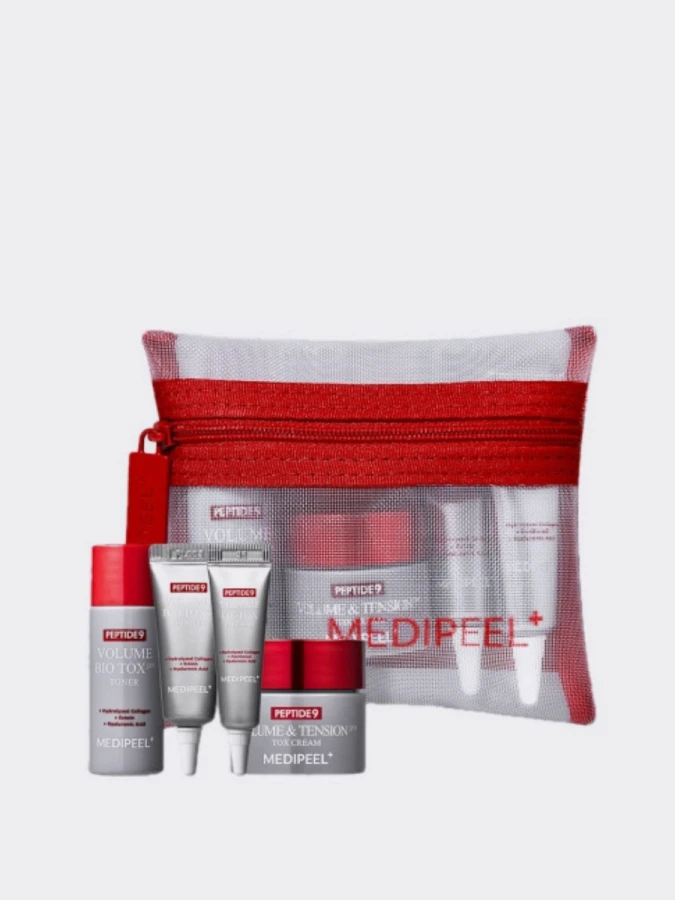 Набор миниатюр для ухода за кожей с комплексом пептидов MEDI-PEEL Peptide 9 Volume Bio Tox Trial Kit