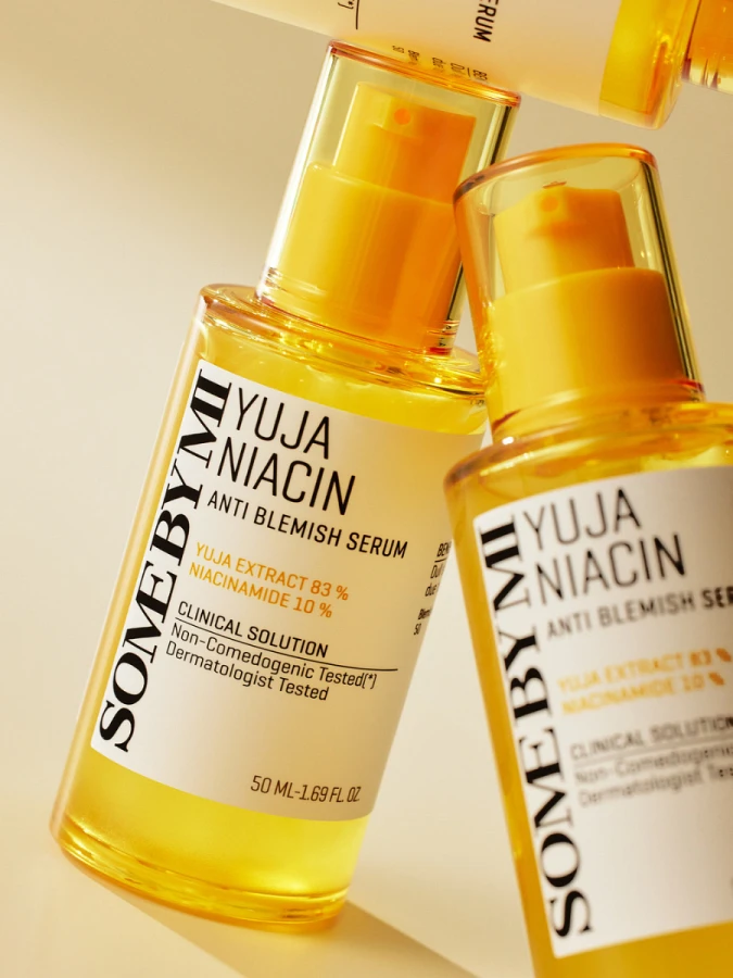 Осветляющая сыворотка с экстрактом юдзу и ниацинамидом Some By Mi Yuja Niacin Anti Blemish Serum