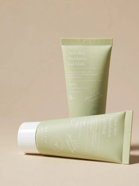 Успокаивающая гелевая маска с экстрактом хауттюйнии AXIS-Y New Skin Resolution Gel Mask