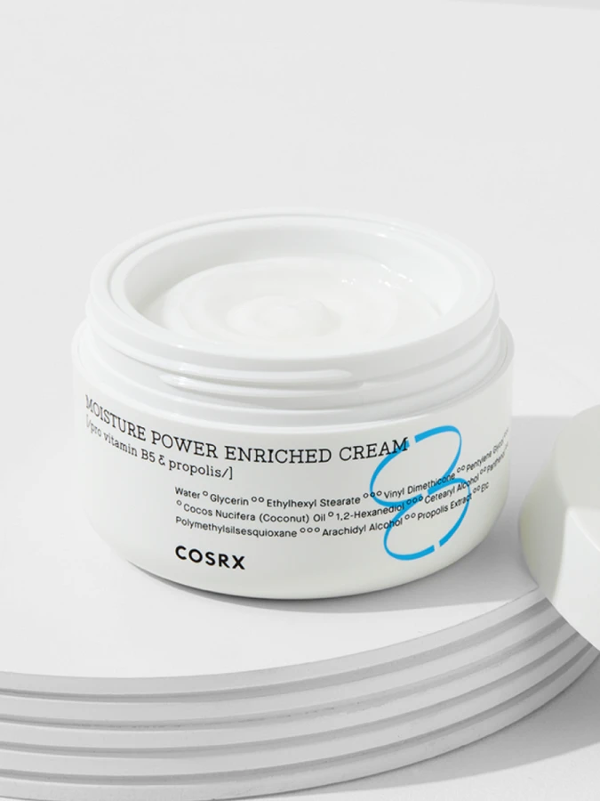 Крем для глубокого увлажнения керамидами, прополисом и пантенолом COSRX Moisture Power Enriched Cream