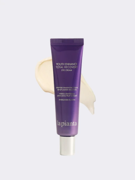 Разглаживающий крем для век и области губ с пептидами la pianta Youth Enhance Total Recovery Eye Cream