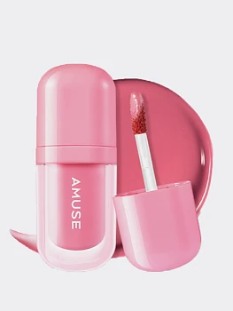 Глянцевый тинт для губ с охлаждающим эффектом AMUSE Bebe Tint 08 Grape Bebe