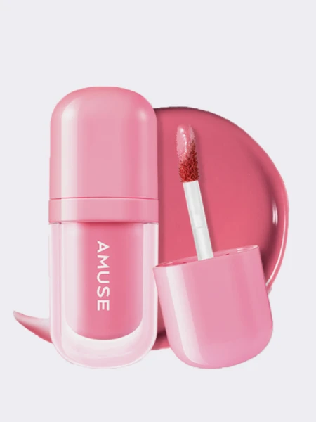 Глянцевый тинт-плампер для губ AMUSE Bebe Tint 08 Grape Bebe