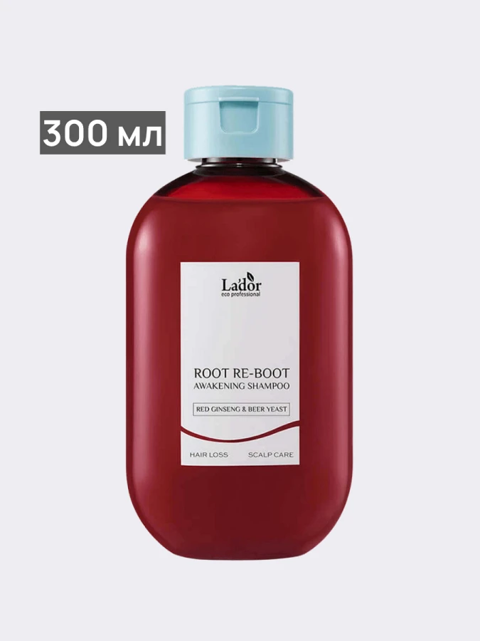 Восстанавливающий шампунь для волос La’dor Root Re-Boot Awakening Shampoo Ginseng & Beer Yeast