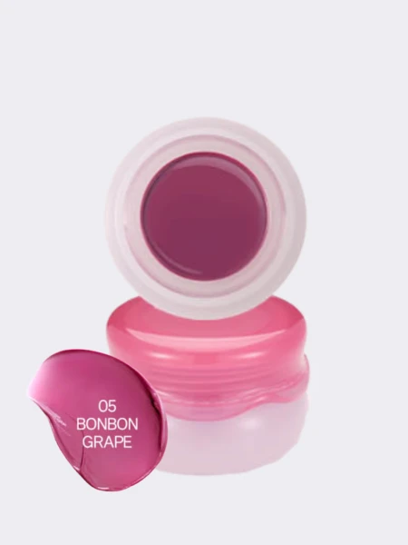 Оттеночный бальзам-джем для губ и щёк FRUDIA Glow Juicy Jam #05 Bonbon Grape