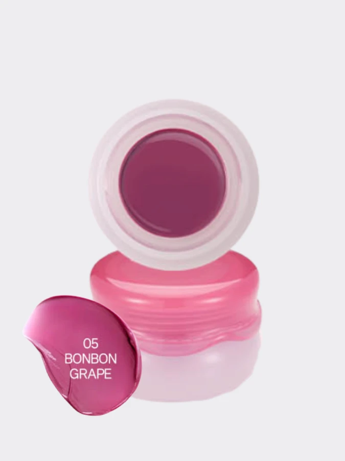 Оттеночный бальзам-джем для губ и щёк FRUDIA Glow Juicy Jam #05 Bonbon Grape