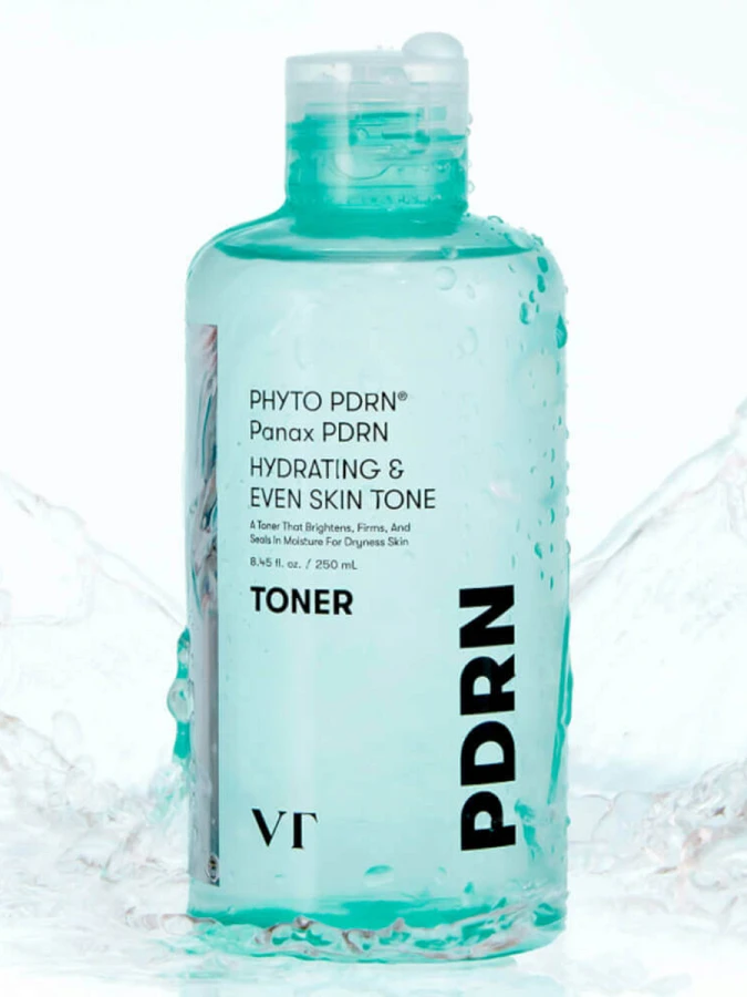 Увлажняющий тонер с ПДРН для сияния кожи VT PDRN TONER