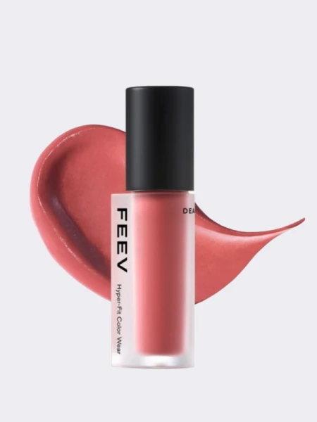 Вельветовый тинт для губ FEEV Hyper-Fit Color Wear Dear Peach