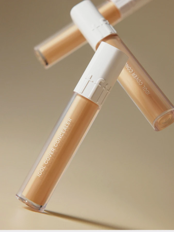 Лёгкий консилер для лица TFIT Idol Cover Concealer P01 Petal Beige Лёгкий консилер для лица TFIT Idol Cover Concealer P01 Petal Beige