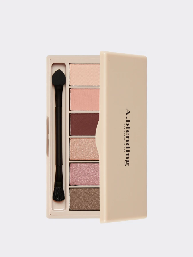 Тени для век ESTHETIC HOUSE DECORATIVE A.blending Pro Eyeshadow Palette Nude Beach