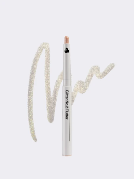 Сияющие тени для век в карандаше в золотистом оттенке UNLEASHIA Pretty Easy Glitter Stick N°2 Flutter Сияющие тени для век в карандаше в золотистом оттенке UNLEASHIA Pretty Easy Glitter Stick N°2 Flutter