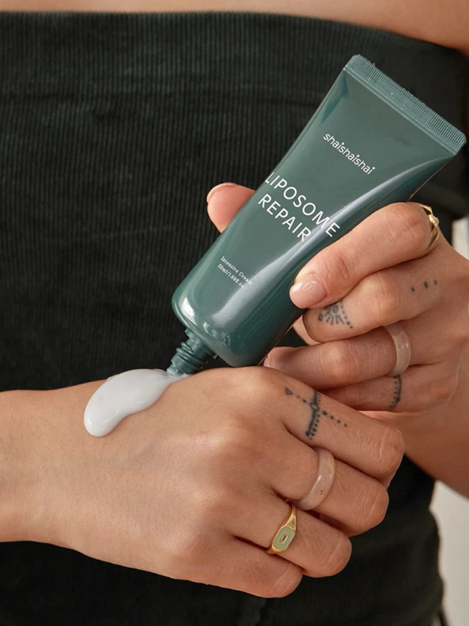 Восстанавливающий липосомальный крем для лица с пептидами и керамидами ShaiShaiShai Liposome Repair Intensive Cream