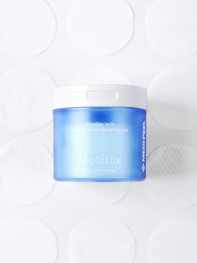 Увлажняющие пилинг-пэды на основе газированной воды MEDI-PEEL Aqua Mooltox Sparkling Pad Увлажняющие пилинг-пэды на основе газированной воды MEDI-PEEL Aqua Mooltox Sparkling Pad