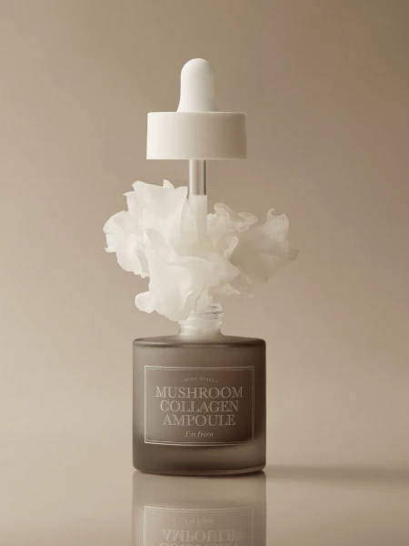 Ампульная сыворотка с экстрактом ледяного гриба и коллагеном I'm From Mushroom Collagen Ampoule Ампульная сыворотка с экстрактом ледяного гриба и коллагеном I'm From Mushroom Collagen Ampoule