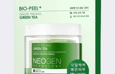 Успокаивающие пилинг-пэды с экстрактом зеленого чая TRAVEL NEOGEN Bio-Peel Gauze Peeling Green Tea