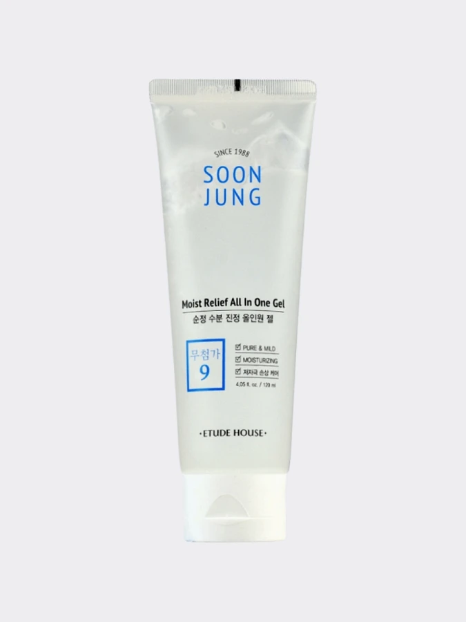 Универсальный увлажняющий гель для чувствительной кожи ETUDE HOUSE Soon Jung Moist Relief All In One Gel