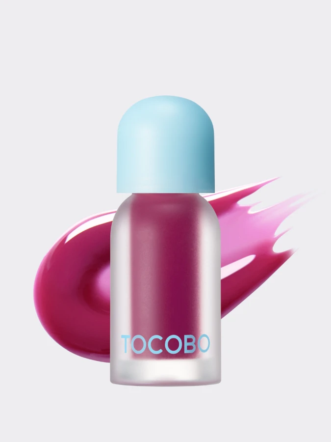 Разогревающее оттеночное масло для губ TOCOBO Juicy Berry Plumping Lip Oil 02 Berry Brandy