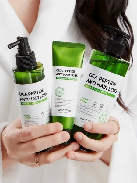 Укрепляющая маска против выпадения волос Some By Mi Cica Peptide Anti Hair Loss