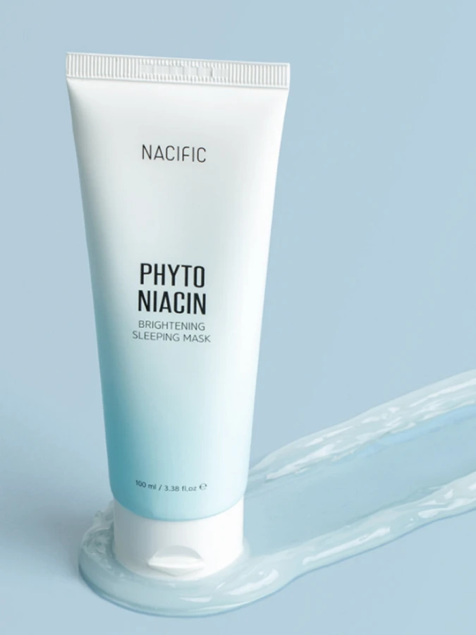 Осветляющая ночная маска для лица с ниацинамидом Nacific Phyto Niacin Brightening Sleeping Mask