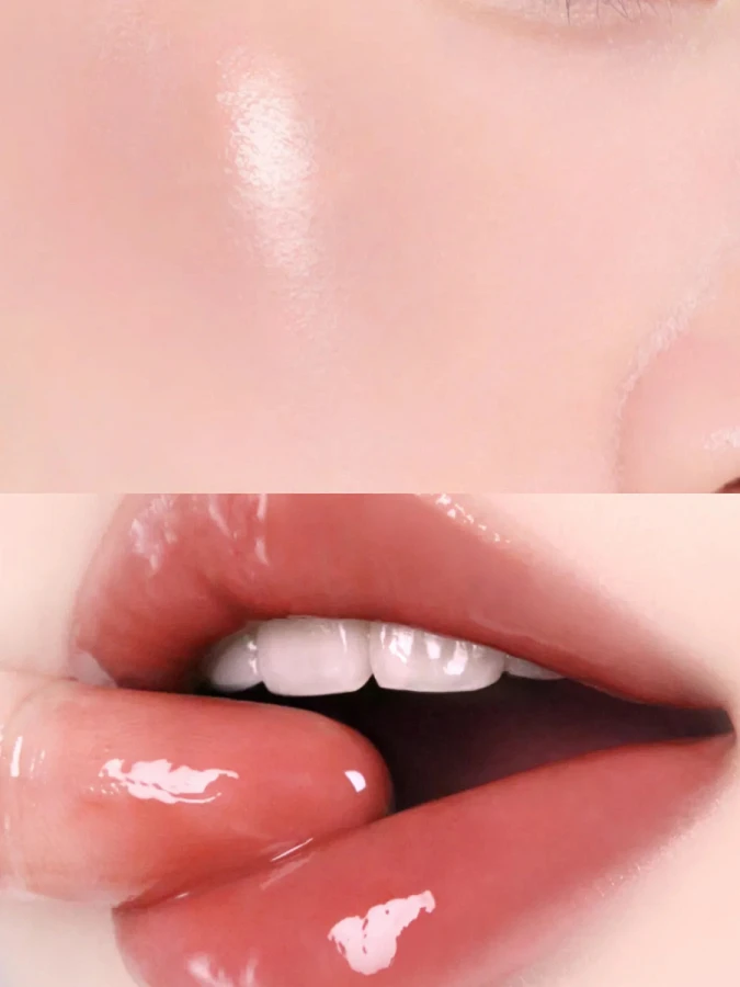 Набор: Оттеночное желе для губ и щёк + брелок fwee Lip&Cheek Glowy Jelly Pot JS02 Caramelized Keyring Set