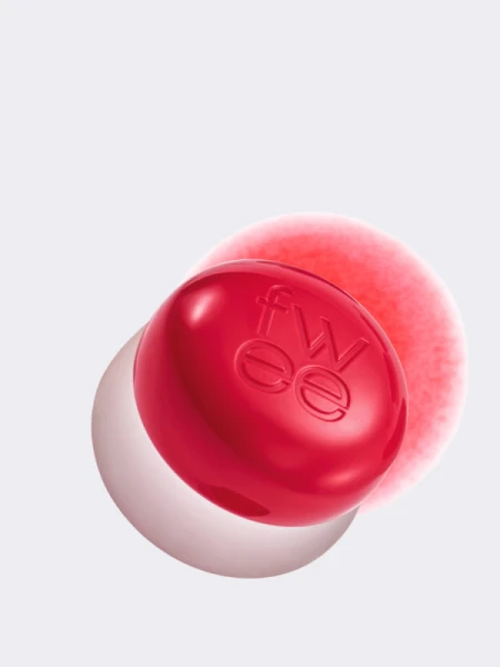 Оттеночное суфле для губ и щёк fwee Lip&Cheek Blurry Pudding Pot RD01 D-Day