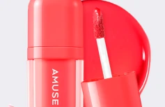 Глянцевый тинт-плампер для губ AMUSE Bebe Tint 04 Apple Like