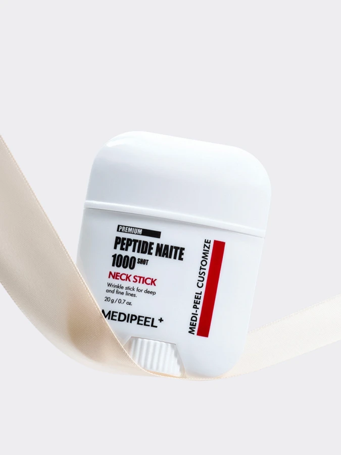 Укрепляющий пептидный стик для зоны шеи и декольте MEDI-PEEL Premium Peptide Naite 1000 Shot Neck Stick