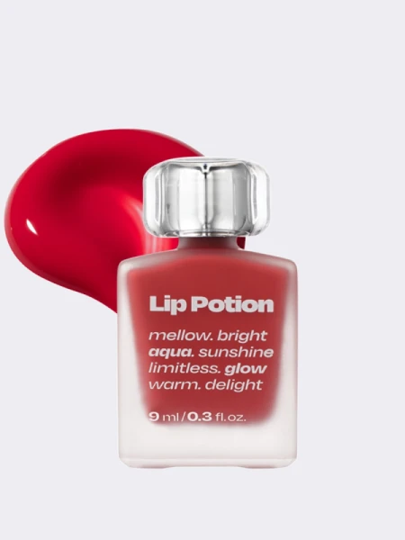 Легкий увлажняющий блеск-тинт для губ ALTERNATIVE STEREO Lip Potion Aqua Glow No.4 Apple Drop