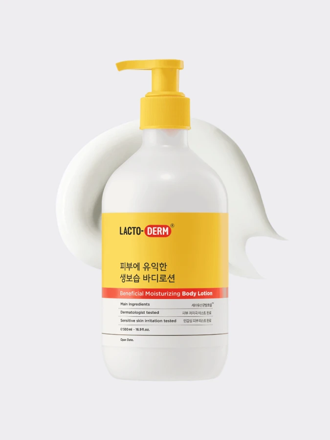 Увлажняющий лосьон для тела с лактобактериями CKD LACTODERM Beneficial Moisturizing Lotion
