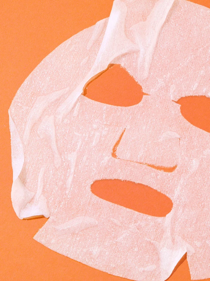 Осветляющая тканевая маска с экстрактом моркови Papa Recipe Carrot Solution Mask Pack