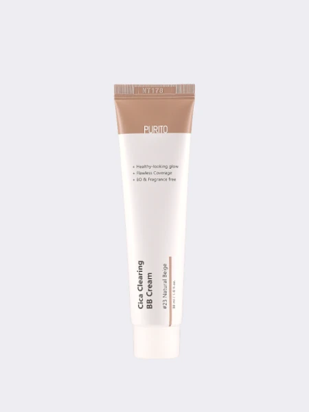 Успокаивающий BB крем с экстрактом центеллы №23 Purito Cica Clearing BB cream
