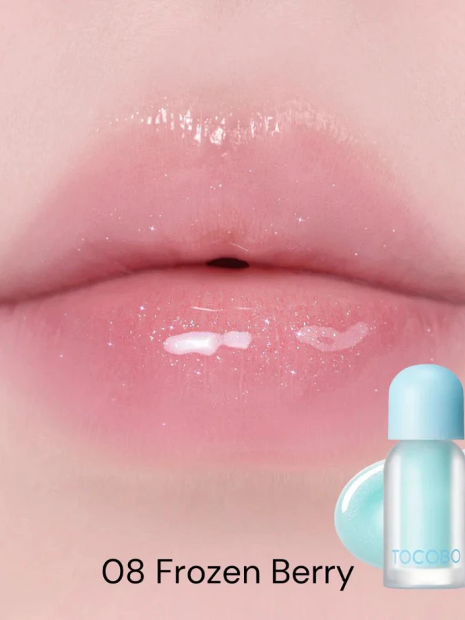 Интенсивное разогревающее масло для губ TOCOBO Juicy Berry Plumping Lip Oil 00 Frozen Berry