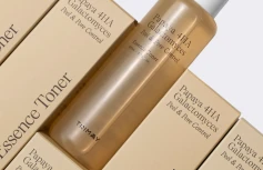 Тонер-эссенция с экстрактом папайи TRIMAY Papaya 4HA Galactomyces Peel & Pore Control Dual Essence Toner