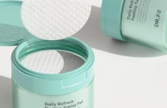 Отшелушивающие слабокислотные тонер-пэды для лица DR.F5 Daily Refresh Peeling Toning Pad