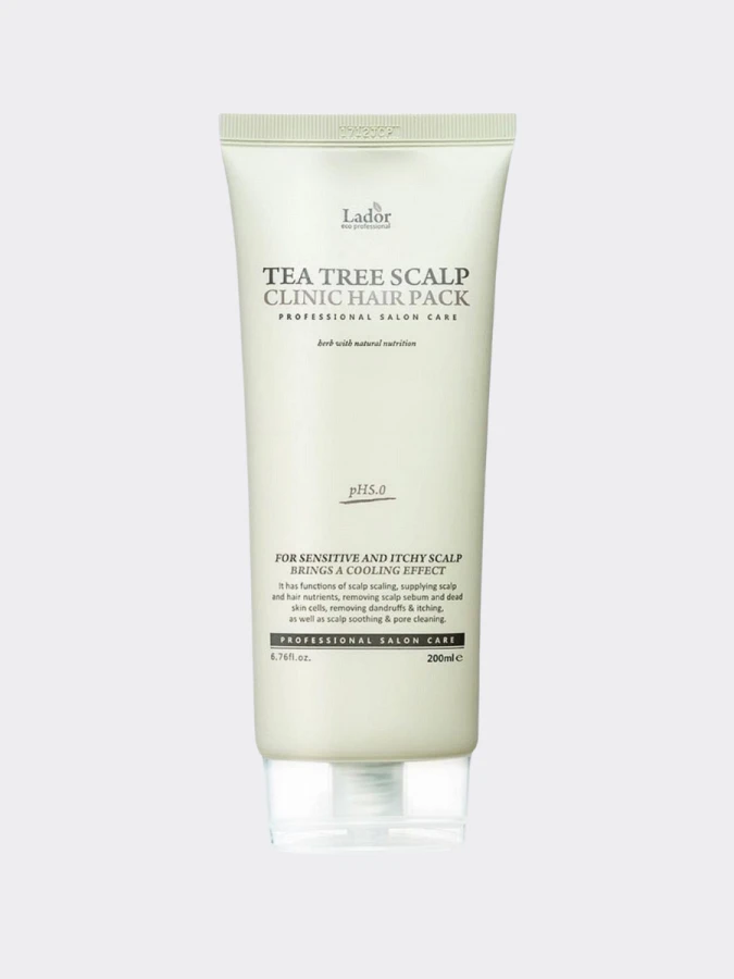 Маска-пилинг для кожи головы с маслом чайного дерева La’dor Tea Tree Scalp Hair Pack