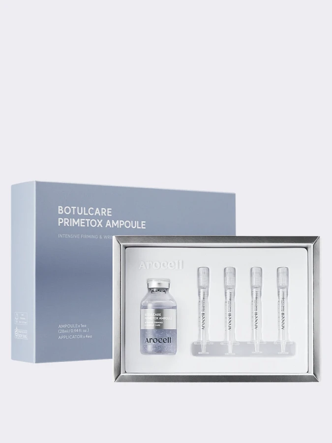 Разглаживающая сыворотка-концентрат для лица с ПДРН Arocell Botulcare PrimeTox Ampoule
