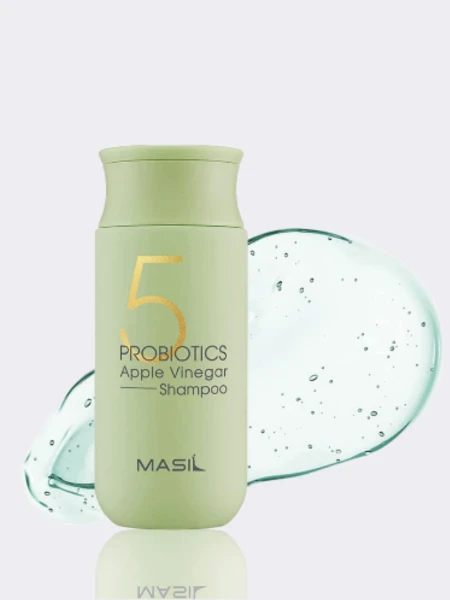 Шампунь от перхоти с яблочным уксусом Masil 5 Probiotics Apple Vinegar Shampoo TRAVEL Шампунь от перхоти с яблочным уксусом Masil 5 Probiotics Apple Vinegar Shampoo TRAVEL