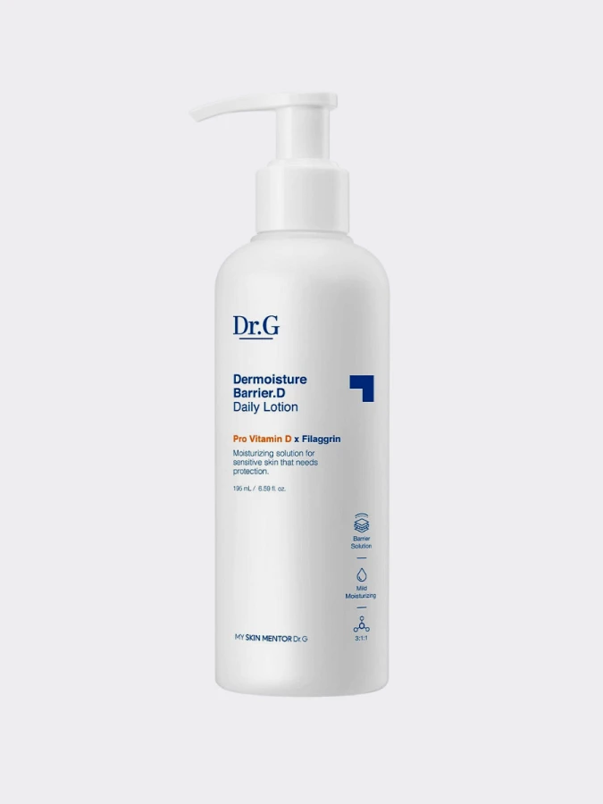 Увлажняющий лосьон для лица и тела с провитамином D DR.G Dermoisture Barrier.d Daily Lotion