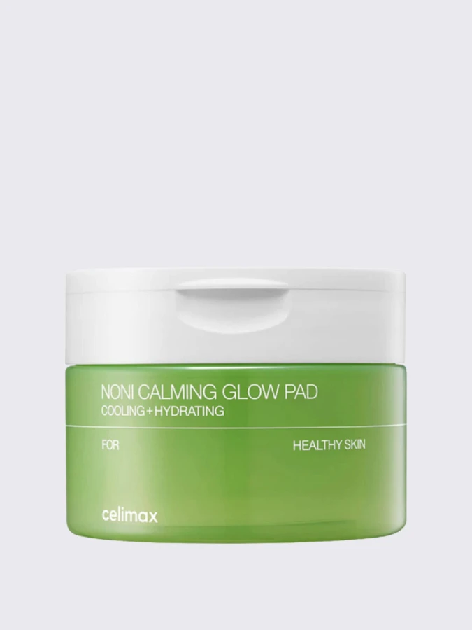 Успокаивающие тонер-пэды с экстрактом нони Celimax The Real Noni Calming Glow Pad