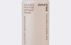 Себорегулирующий тонер для сужения пор с вулканическим пеплом innisfree Volcanic PHA Pore Refining Toner