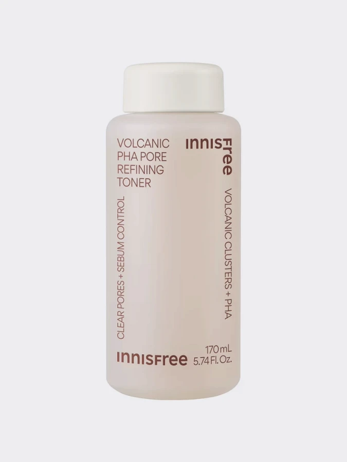 Себорегулирующий тонер для сужения пор с вулканическим пеплом innisfree Volcanic PHA Pore Refining Toner
