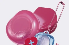 Набор: Оттеночное желе для губ и щёк + брелок fwee Lip&Cheek Glowy Jelly Pot JP02 Lolly Keyring Set