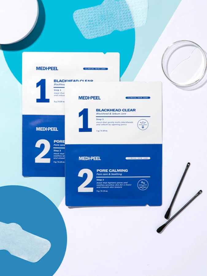 Набор для очищения сальных нитей и чёрных точек MEDI-PEEL Extra Super 9 Plus Blackhead Out Nose Pack