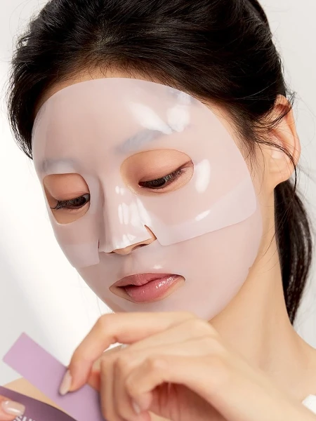 Интенсивная ампульная гидрогелевая маска с коллагеном и пептидами Arocell Super Power Mask EX