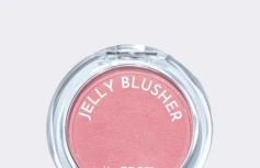 Мягкие румяна с сияющим финишем в нежном розовом оттенке The Saem Jelly Blusher PK01 Sweet Petal