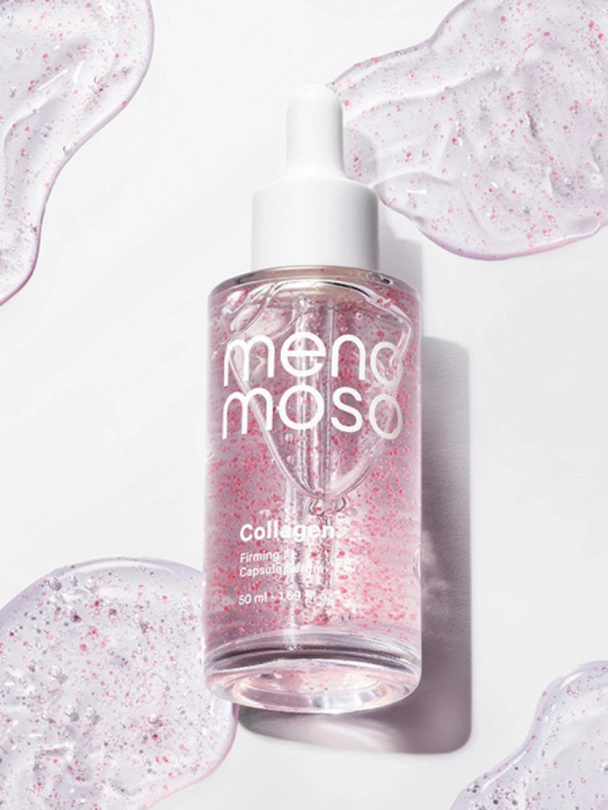 Разглаживающая сыворотка для лица с коллагеном и пептидами MENOMOSO Collagen Firming Capsule Serum
