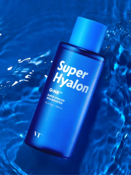 Интенсивно увлажняющий тонер-бустер с гиалуроновой кислотой VT Super Hyalon Skin Booster Интенсивно увлажняющий тонер-бустер с гиалуроновой кислотой VT Super Hyalon Skin Booster