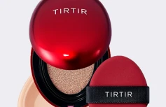 Тональный кушон с полуматовым финишем TIRTIR Mask Fit Red Cushion 22C Peach Beige