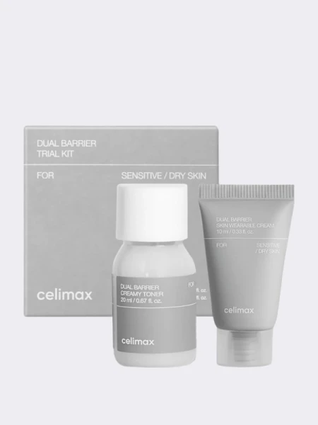 Укрепляющий набор миниатюр с керамидами Celimax Dual Barrier Trial Kit